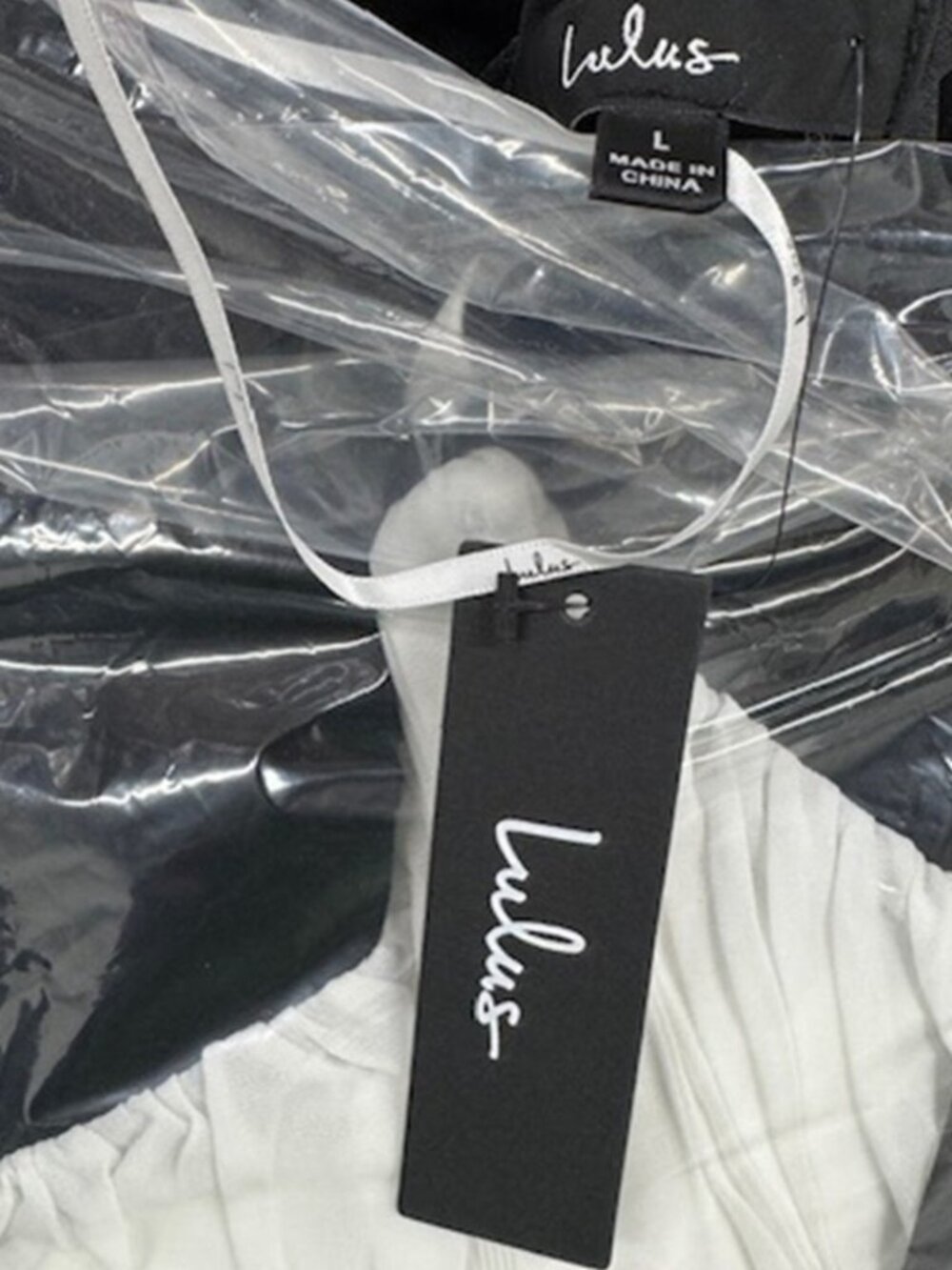Lulus Envied Glamour Black and White Pleated Backless Maxi Dress​ NWT - Picture 7 of 10